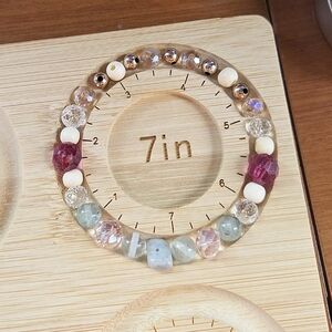 Whimsical Fairy Multicolor Beaded Bracelet